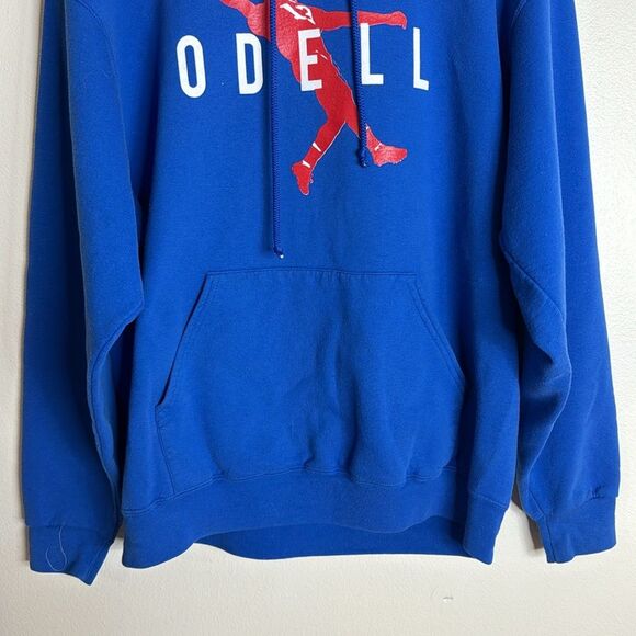 Jerzees air odell athletic pullover hoodie sweatshirt size large - Picture 3 of 11